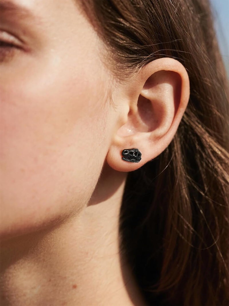 U7 Dragon Earrings Stainless Steel/18K Gold/Black/S925 Sterling Silver Hoop Earrings for Men Women, Personalized Punk Rock Huggie Earrings, Hypoallergenic - Image 3